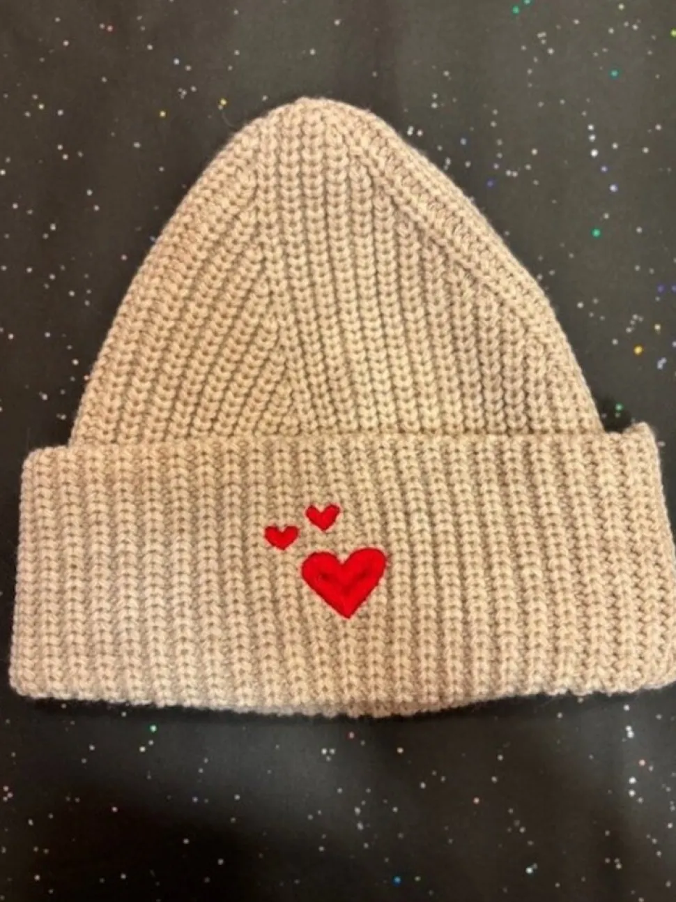 Atelier Pomme | ROCK THAT BEANIE BEIGE | L AMOUR 1-3Y