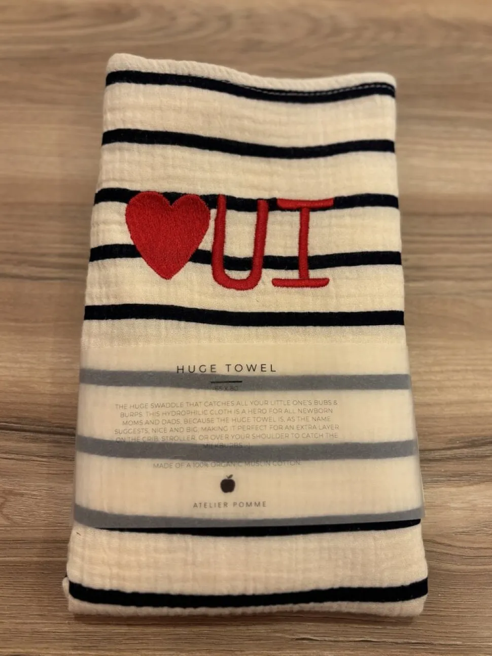 Atelier Pomme | HUGE | THE BRETON STRIPE | OUI OUI
