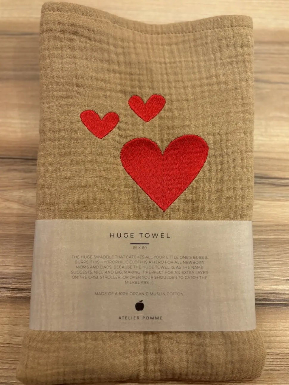 Atelier Pomme | HUGE FINE BROWN | L AMOUR