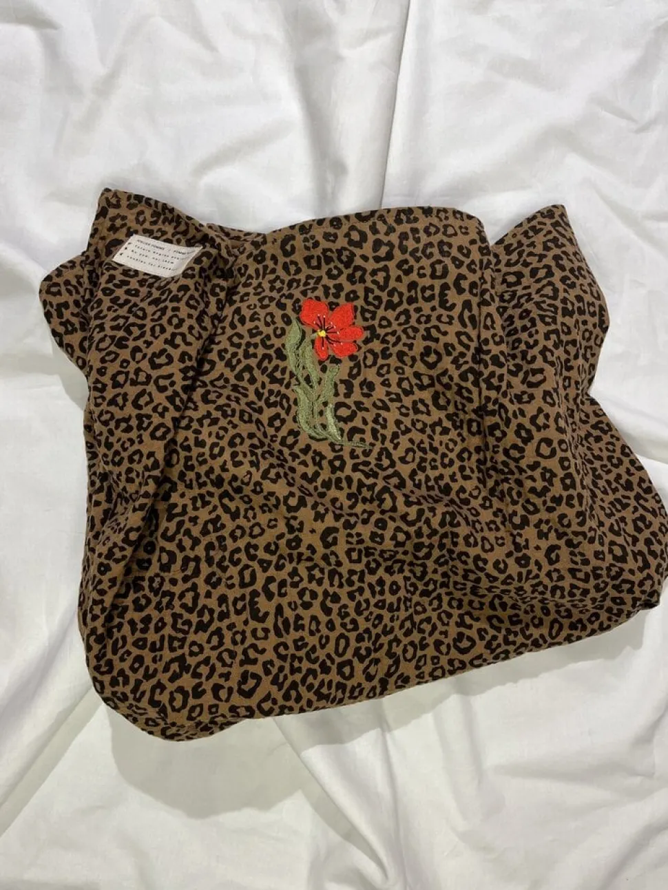 Atelier Pomme | LIMITED EDITION TOWEL LEOPARD | PRETTY POPPY