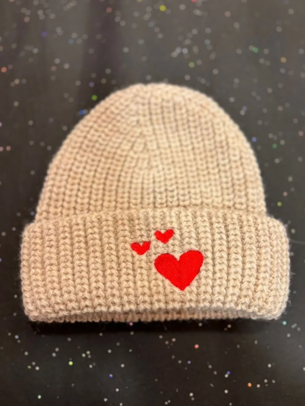 Atelier Pomme | ROCK THAT BEANIE BABY - BONJOUR BEIGE | L AMOUR