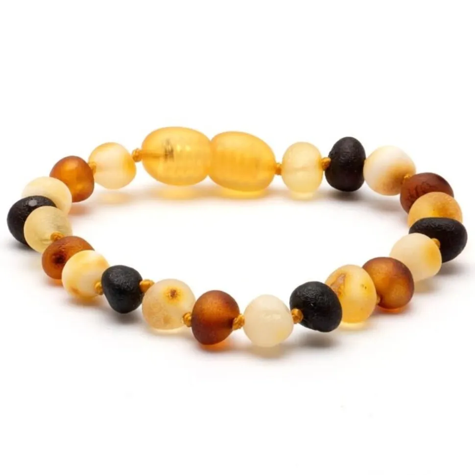 Barnsteen | Armband | Multi 4 colors ruw