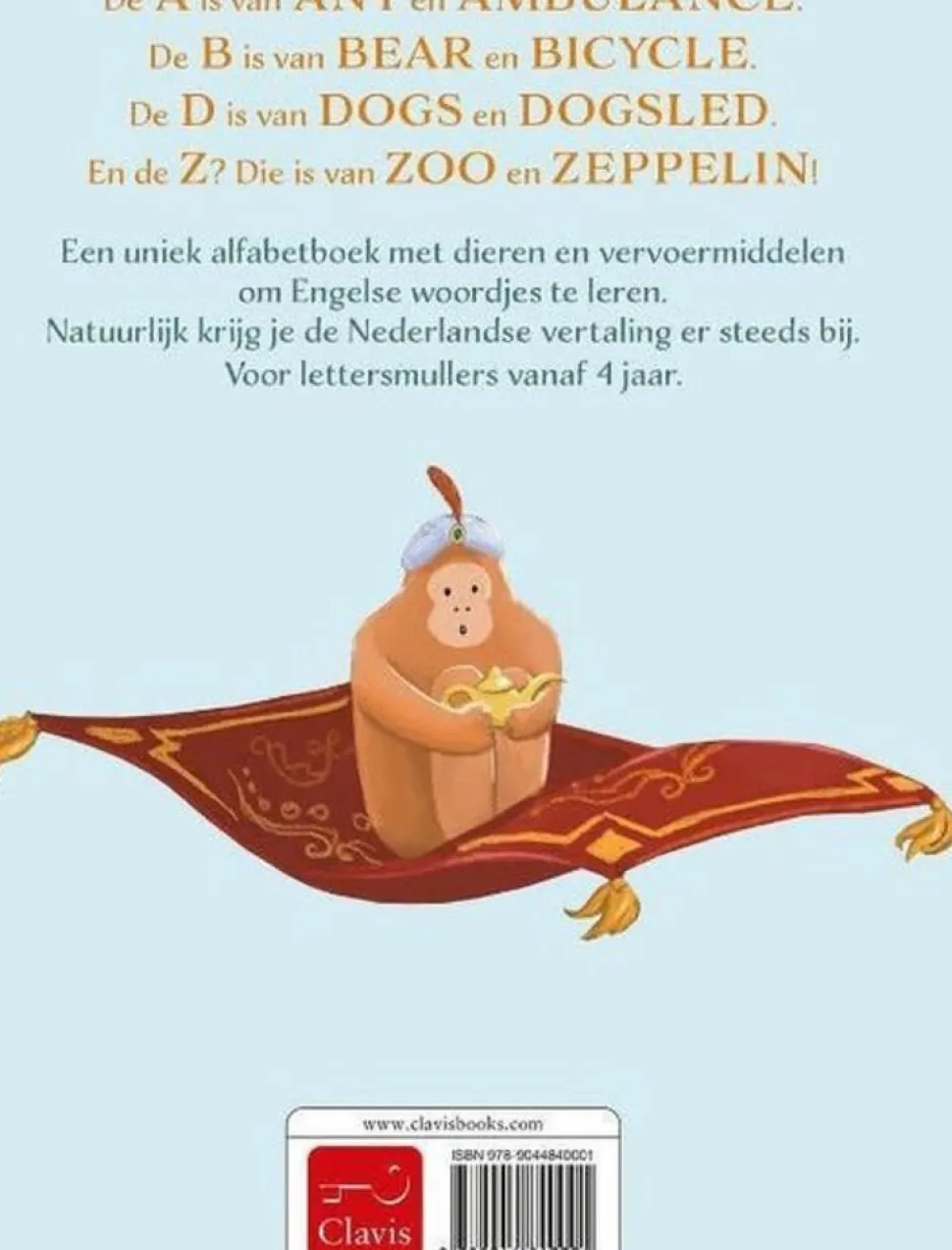 Boek - Engelse letterpret van A tot Z