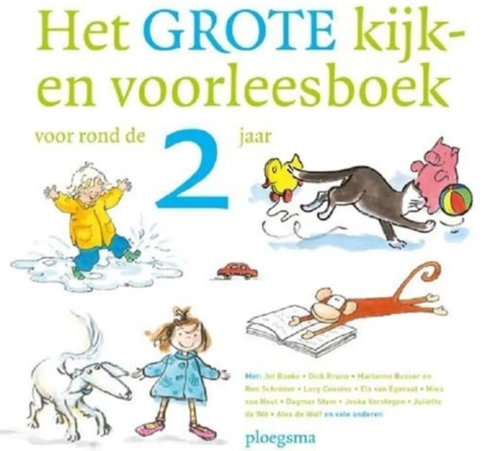 Boek : Het grote kijk-en voorleesboek voor rond de 2 jaar