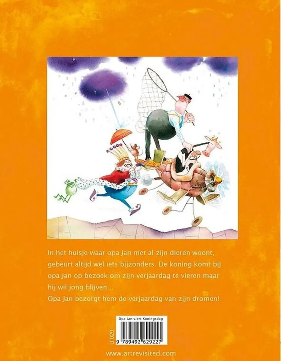 Boek | Opa Jan viert Koningsdag