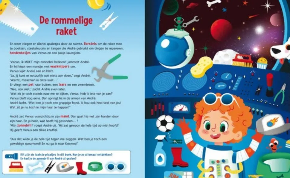 Boek - Speuren in de ruimte