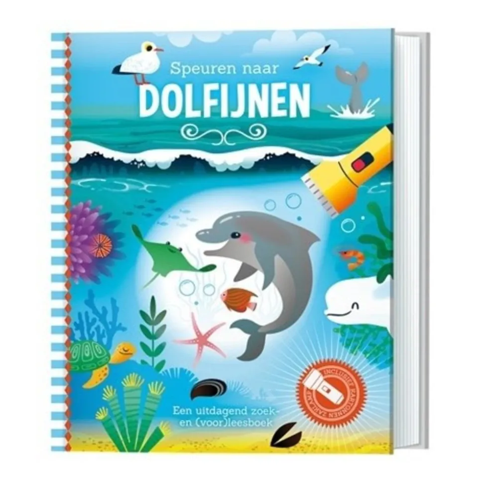 Boek - Speuren naar dolfijnen
