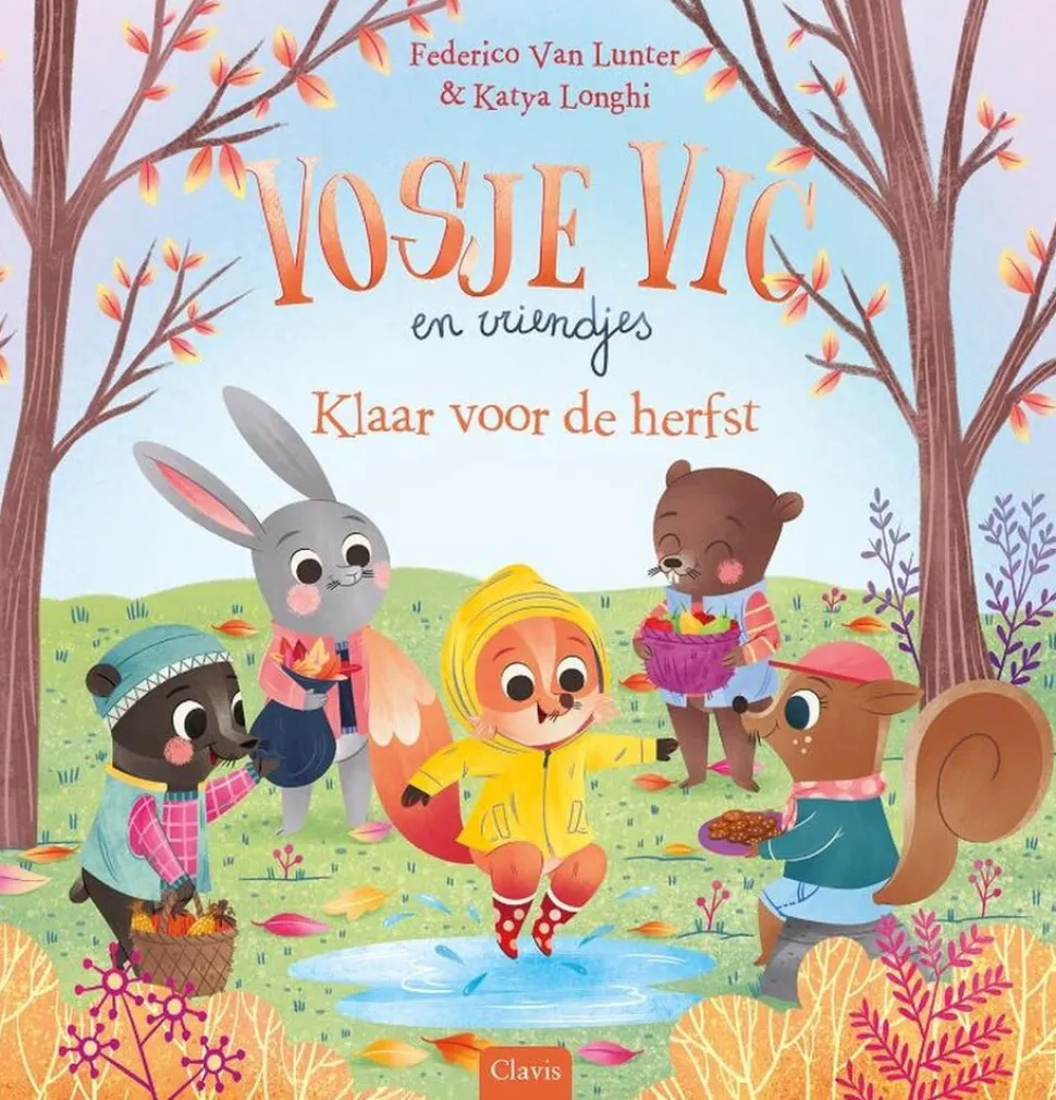 Boek | Vosje Vic en vriendjes | Klaar voor de herfst