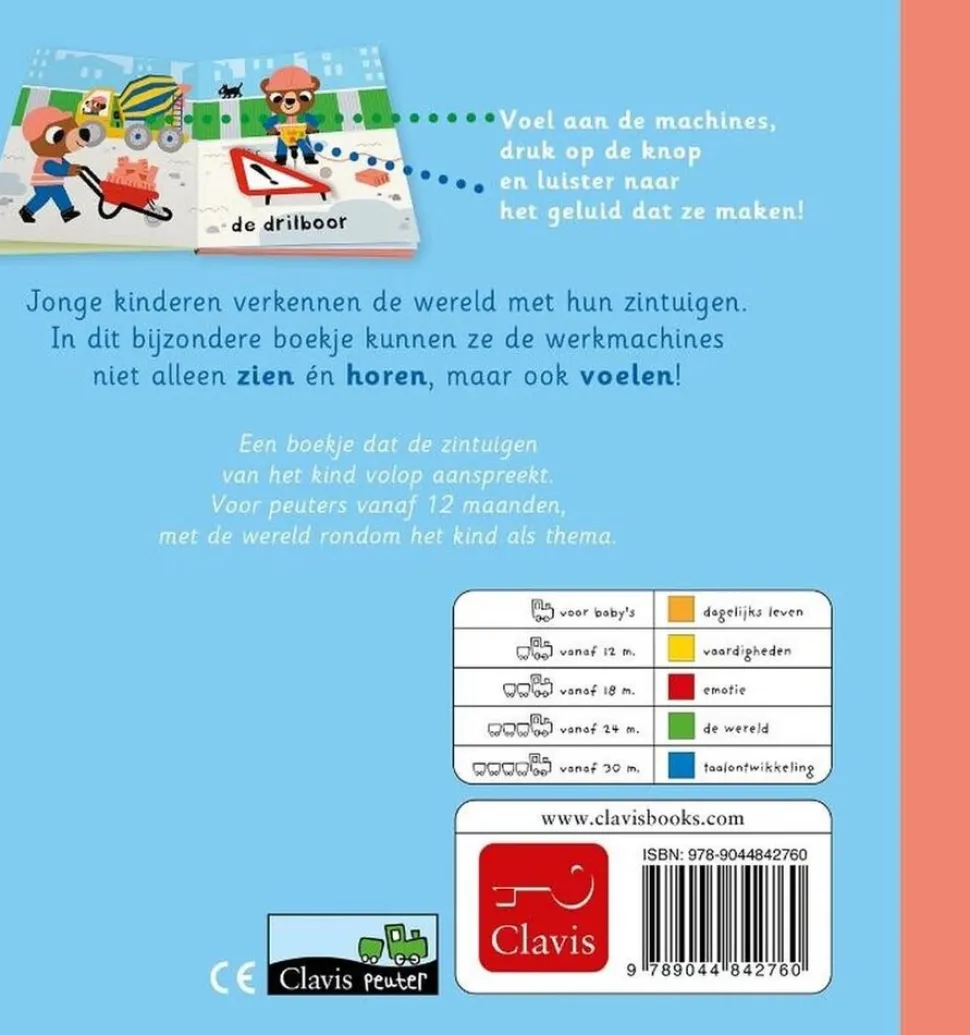 Boek | Werkmachines (Voel- en Geluidenboekje)