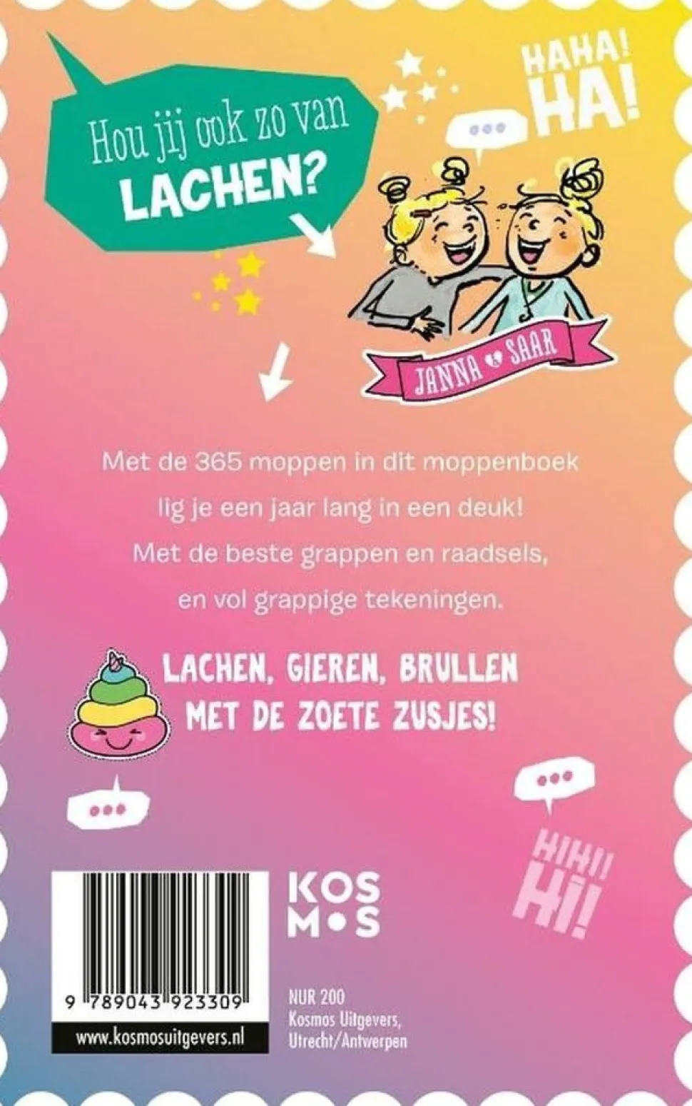 Boek | Zoete Zusjes | Moppenboek