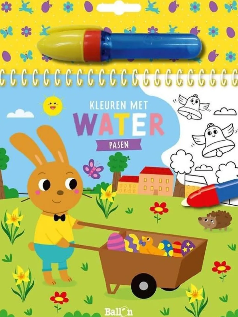 Boek: Kleuren met water Pasen