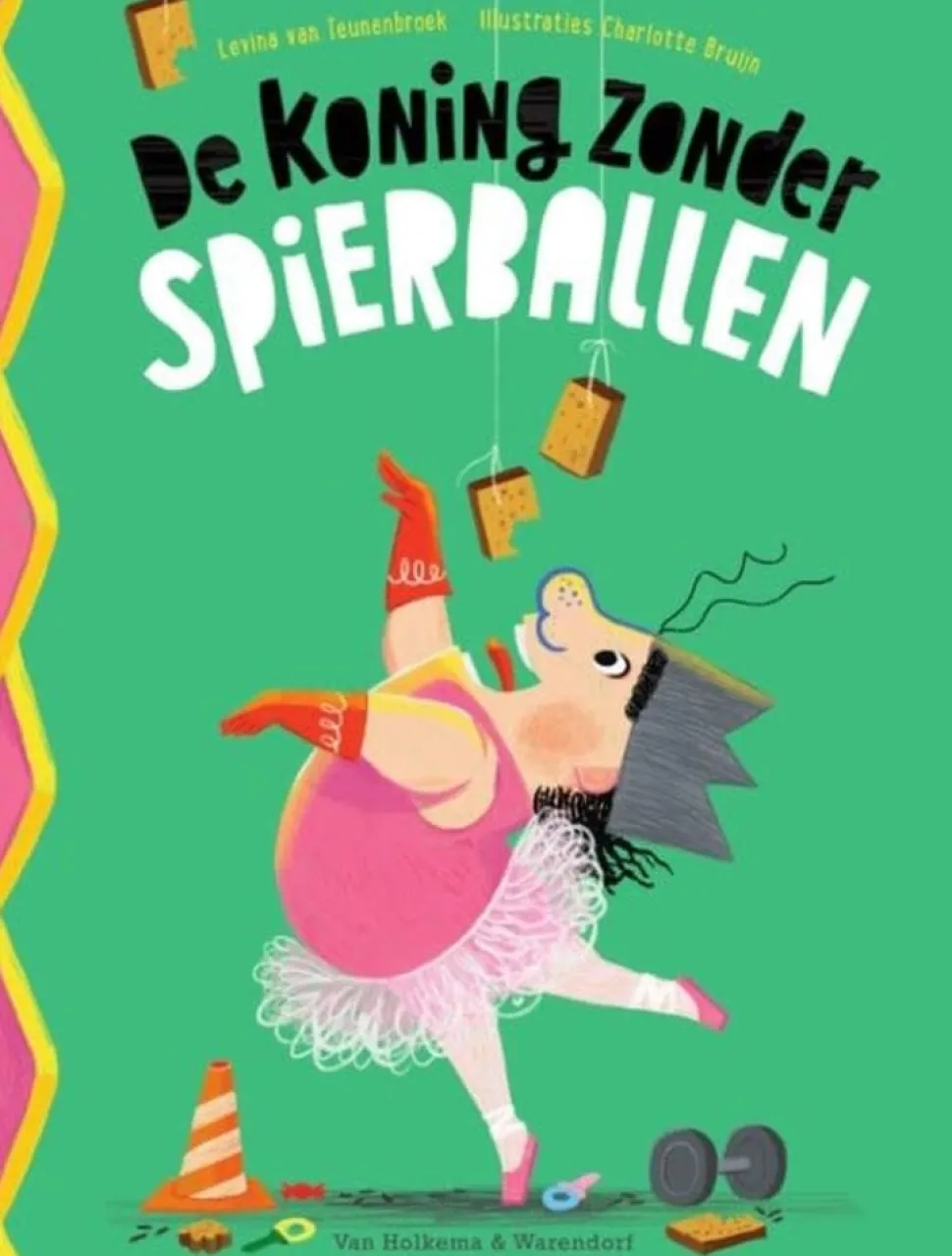 Boek: Koning zonder spierballen