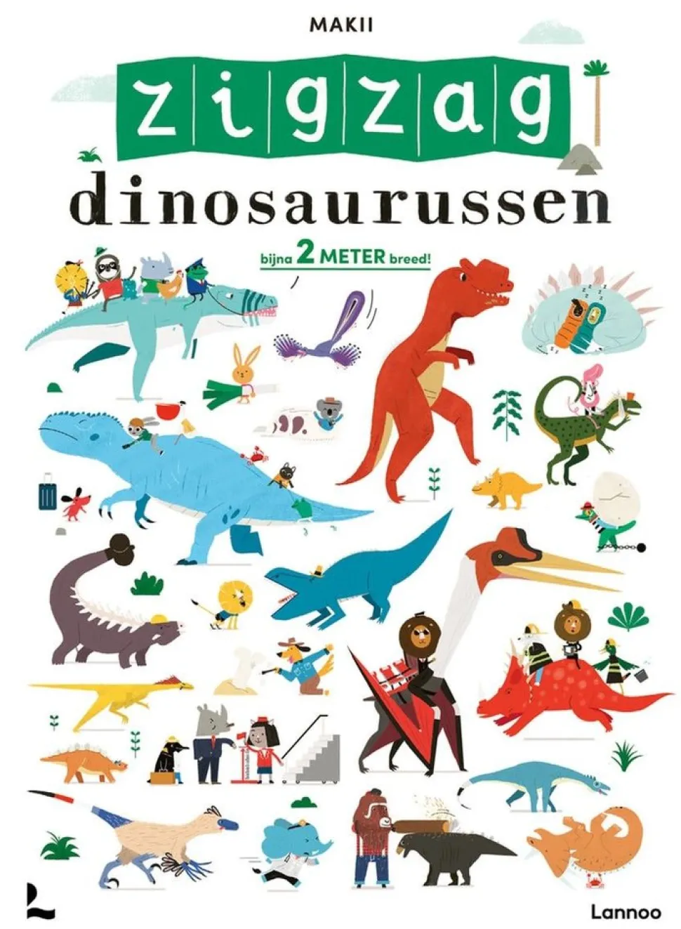 Boek: Zigzag Dinosaurussen