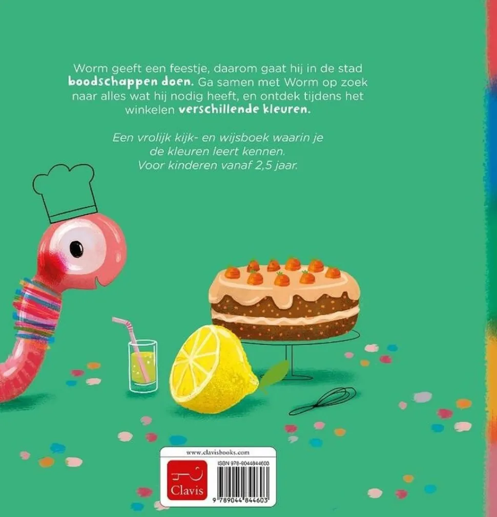 Boeken : De wereld van worm kleuren