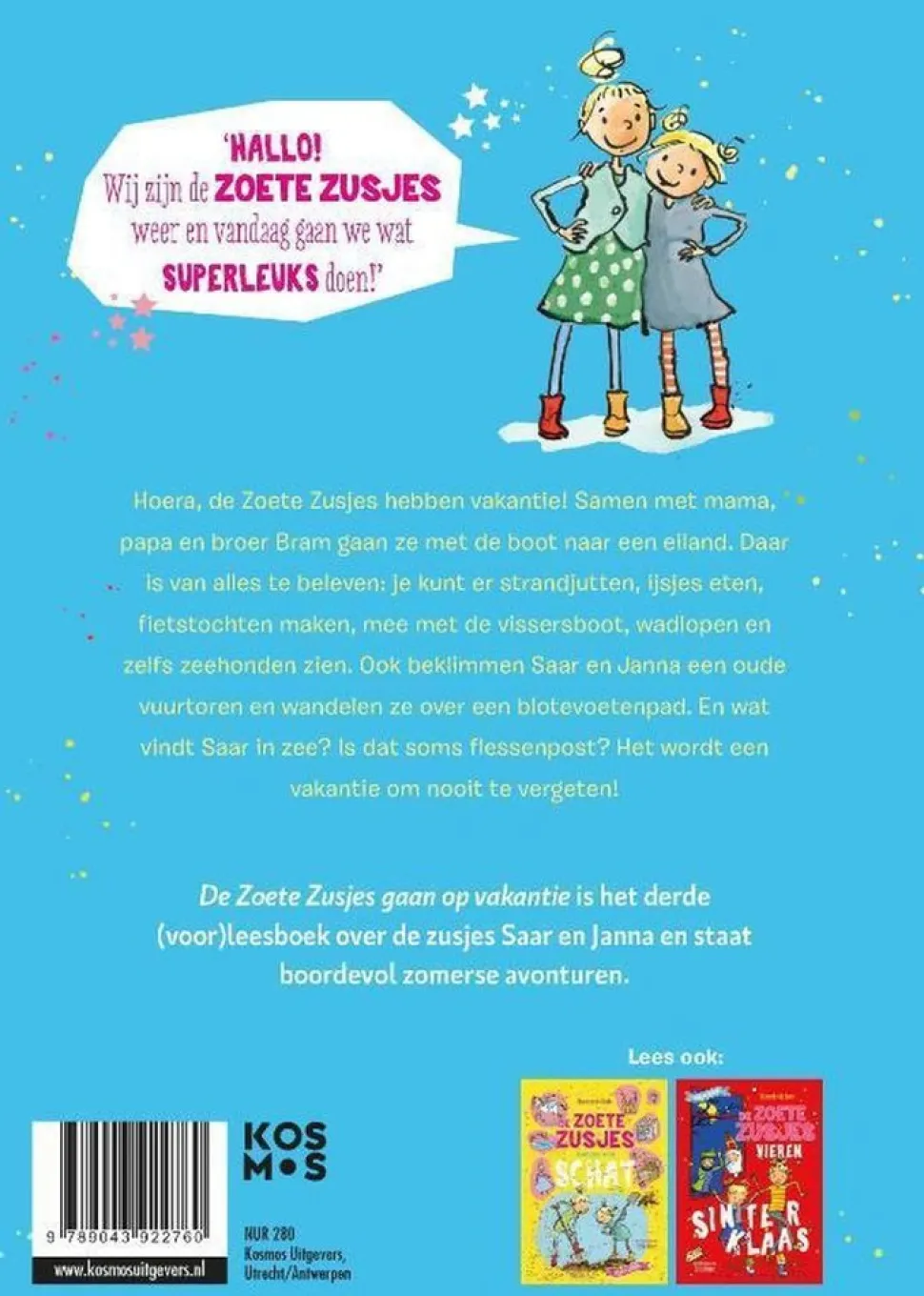 Boeken : De zoete zusjes gaan op vakantie