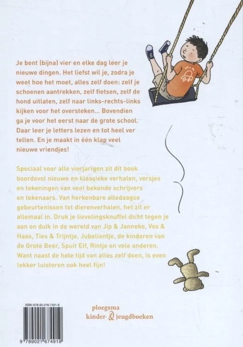 Boeken : Grote voorleesboek voor rond de 4 jaar