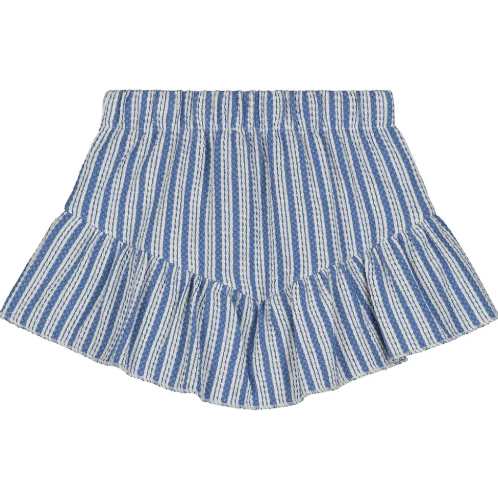 Charlie Petite | Ines Short | StripesBlue/White