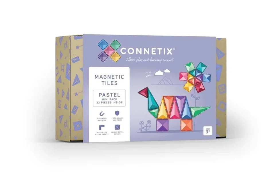 Connetix : Pastel mini pack 32 pc