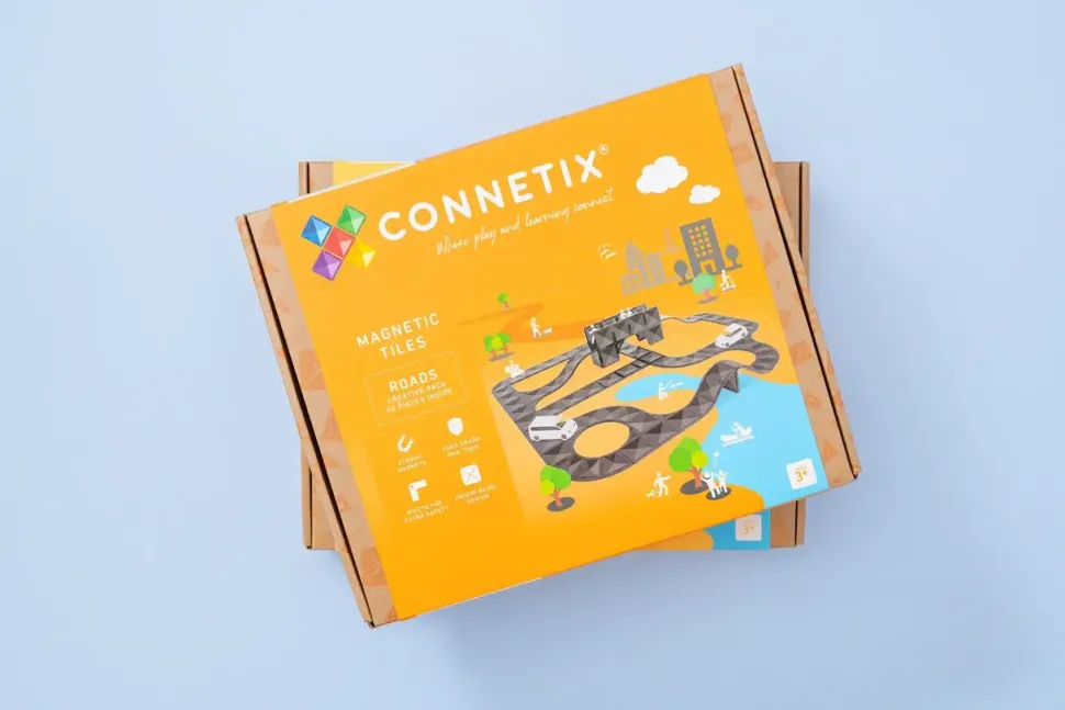 Connetix | Roads Creative Pack | 48 delig