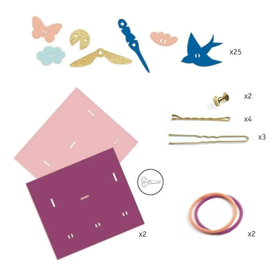 Djeco : Artistic Plastic Accessoires de coiffure