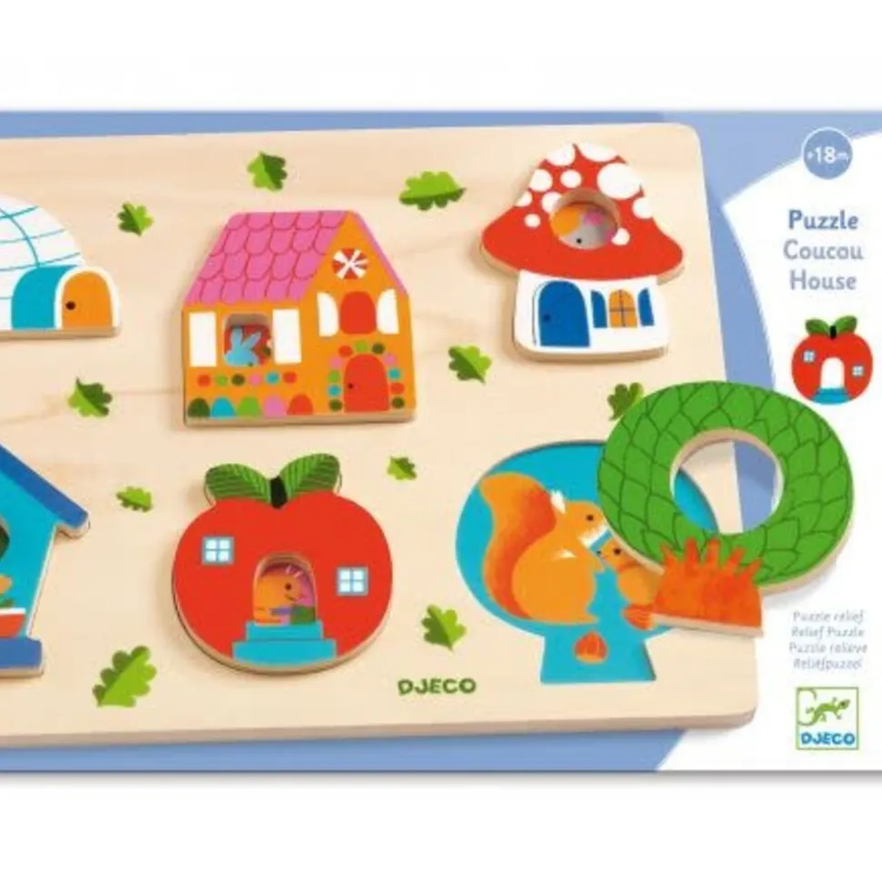 Djeco - Coucou house puzzel