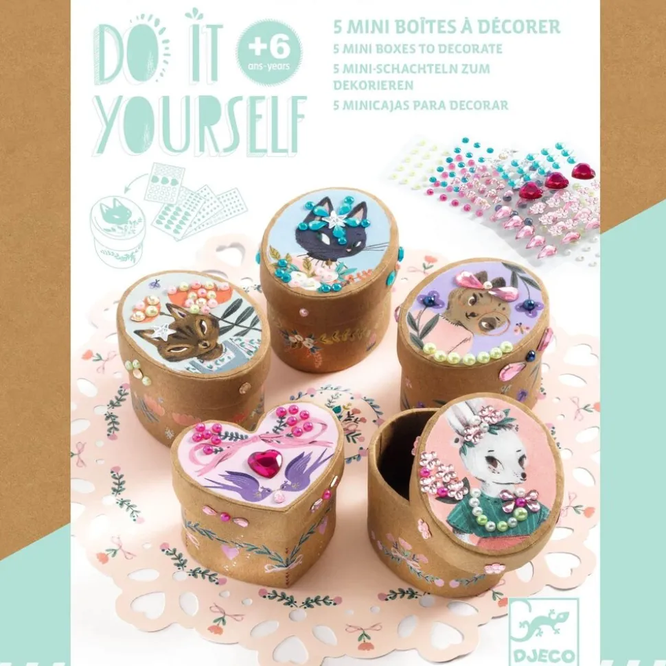 Djeco | DIY | Doosjes versieren