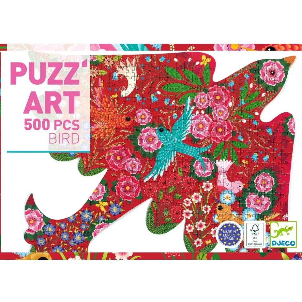 Djeco | Puzz Art | Bird | 500 pieces