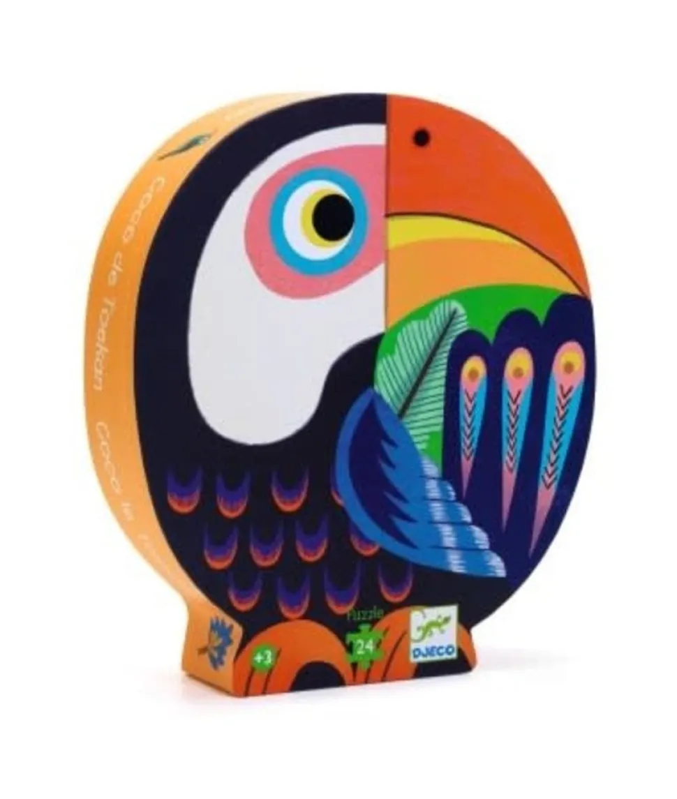 Djeco | Puzzel Coco de Toucan 24pcs