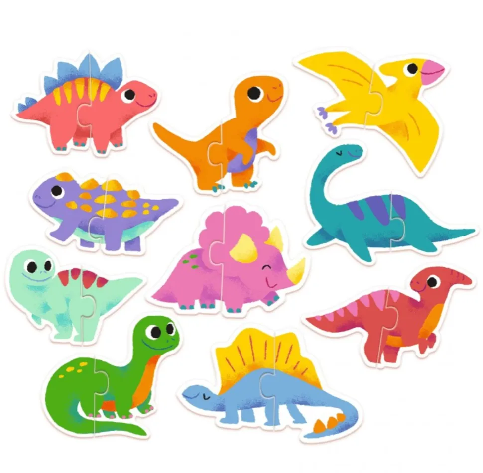 Djeco | Puzzel duo | Dino