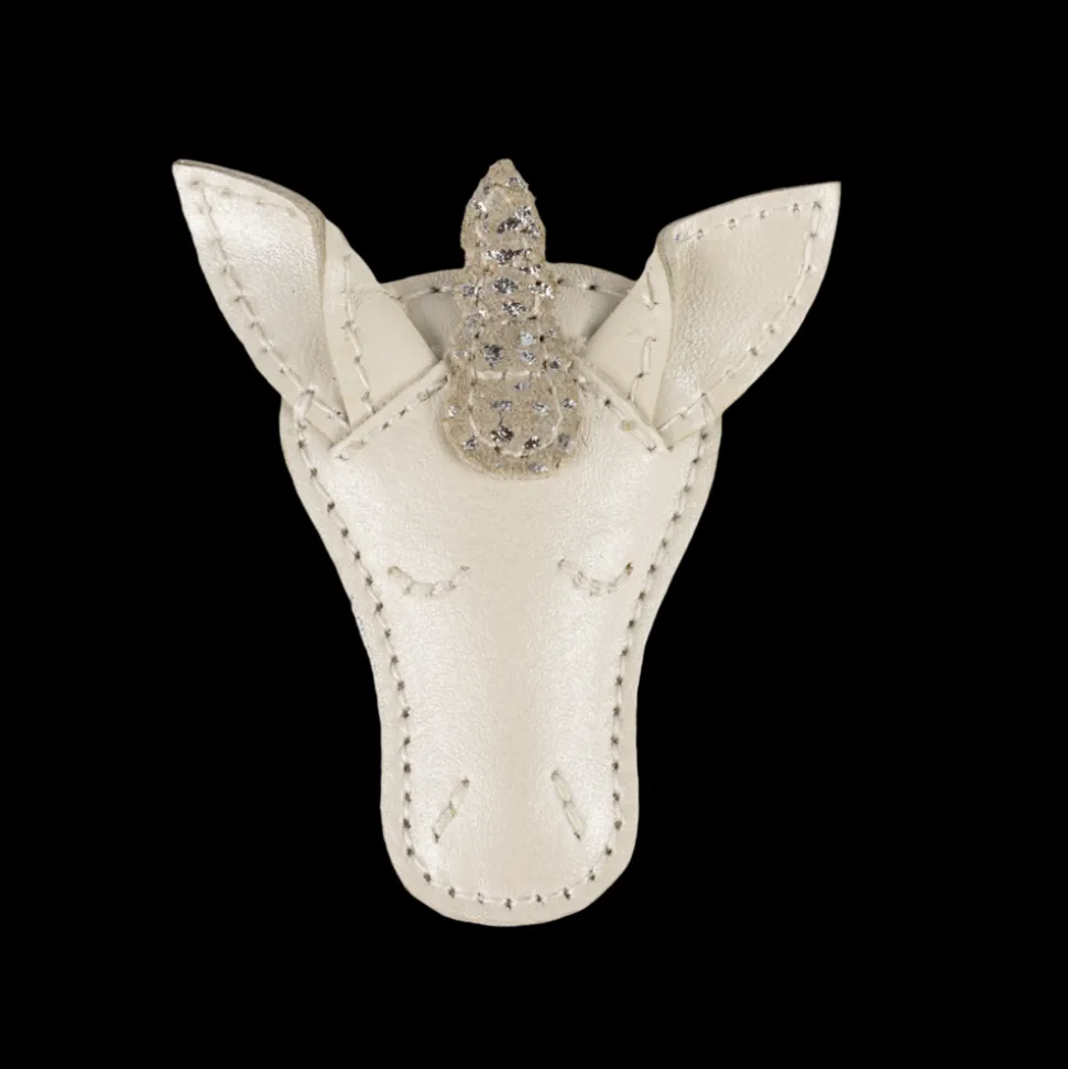 Donsje Amsterdam | Blinc Clip | Unicorn | Off White Metallic Leather