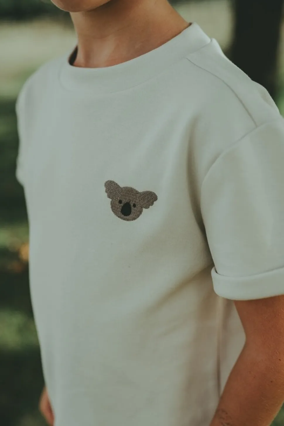 Donsje Amsterdam | Jarne T-shirt | Koala | Birch