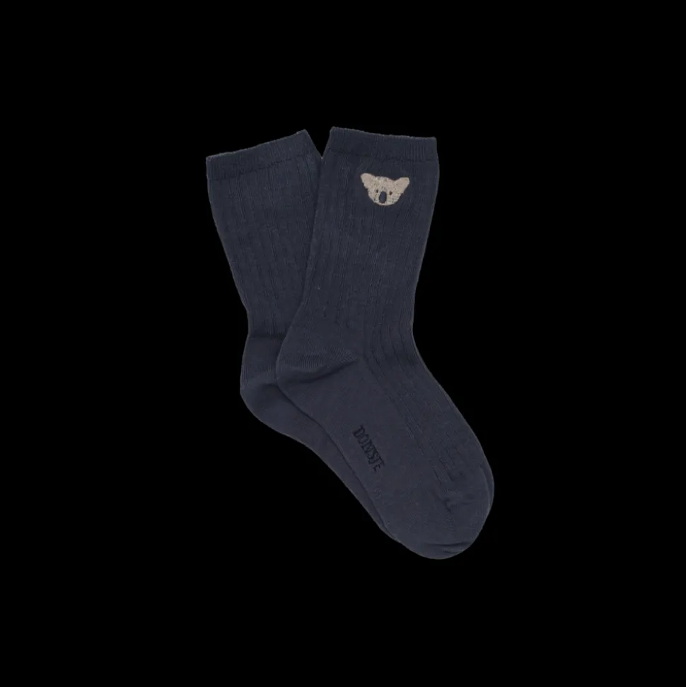 Donsje Amsterdam | Bell Socks | Koala | Night Blue SS24