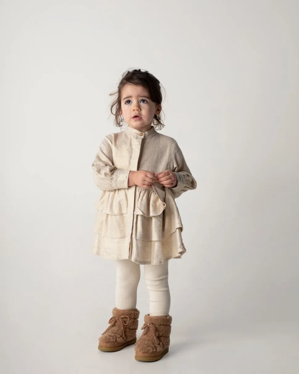 Donsje Amsterdam | Jazzley Dress | Soft Sand Metallic
