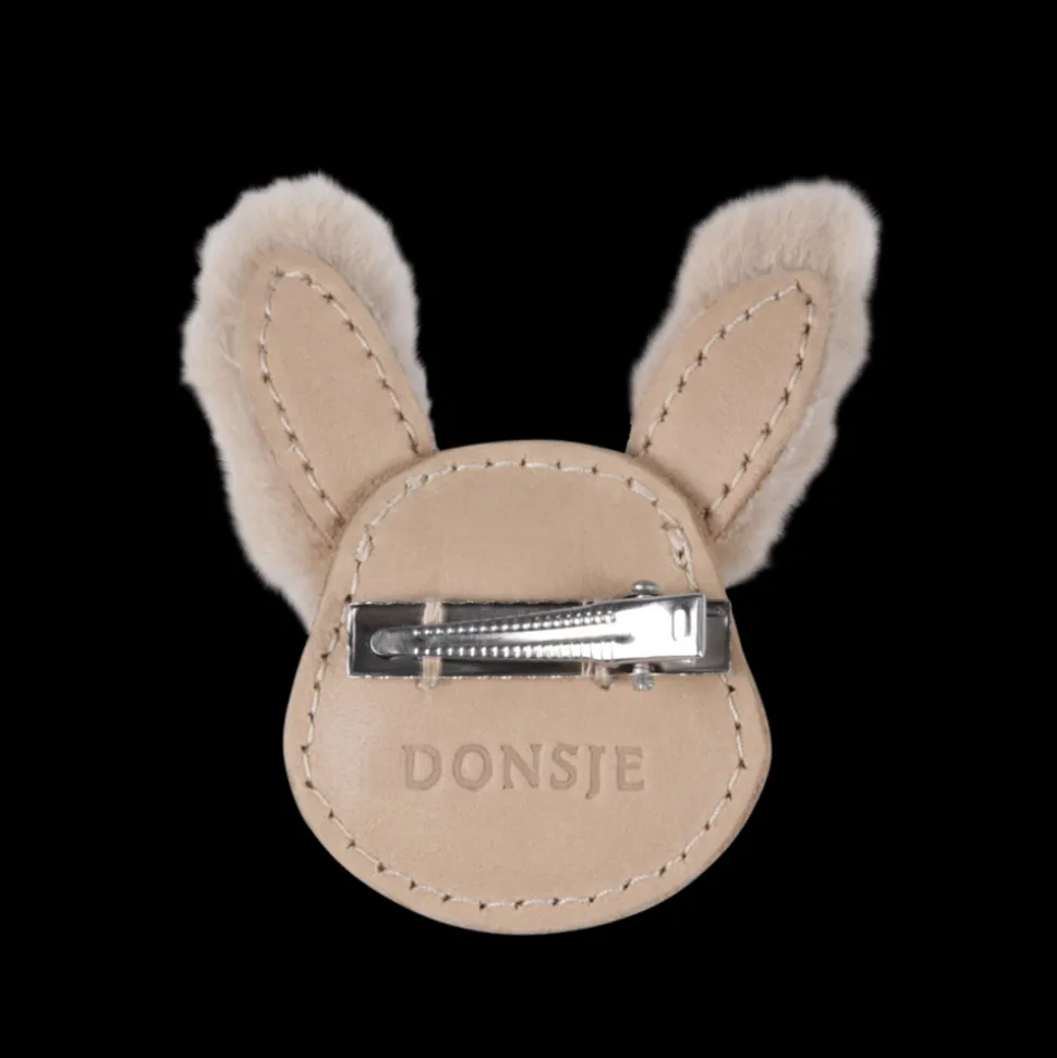 donsje_amsterdam__josy_ex_2-2.webp Donsje Amsterdam | Josy Exclusive Hairclip | Fluffy Bunny | Light Rust Leather
