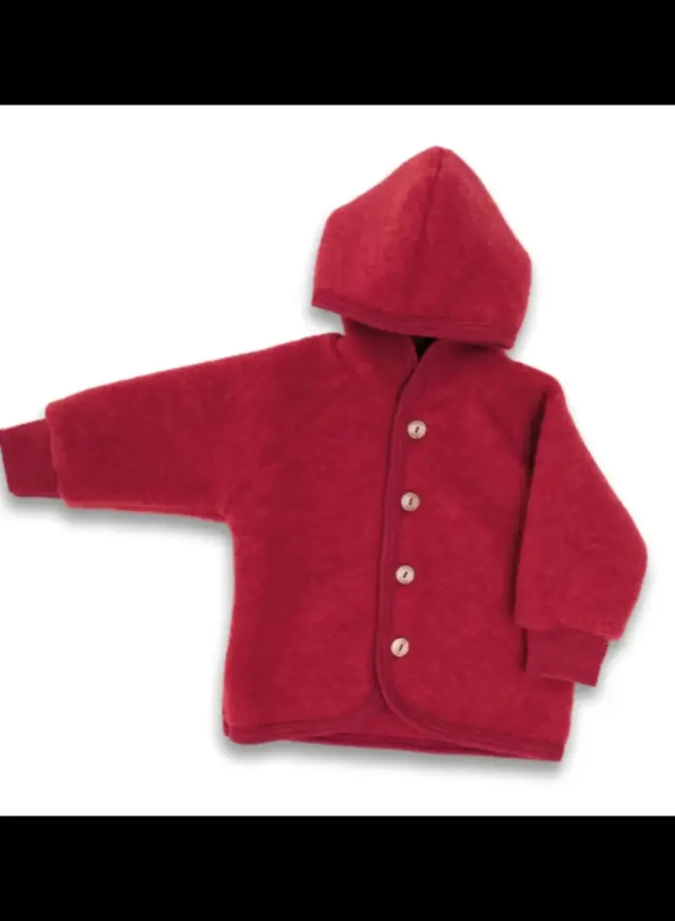 Engel Wolfleece jas | Jasper/red melange