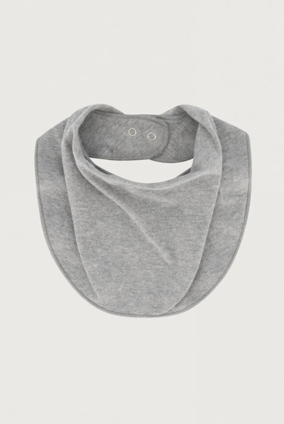 Gray Label | Baby Bib GOTS | Grey Melange