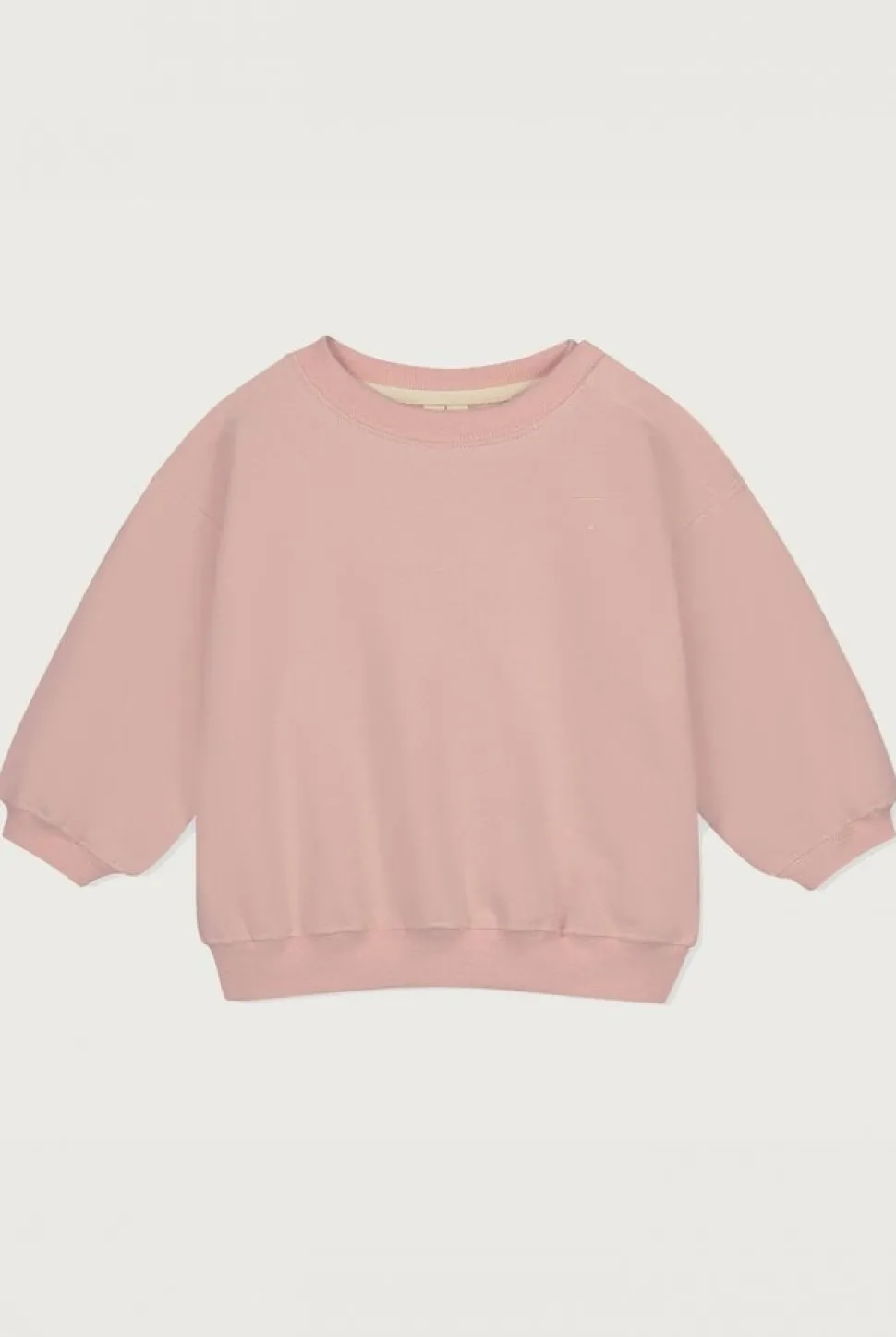 Gray Label | Baby Dropped Shoulder Sweater GOTS | Faded Pink