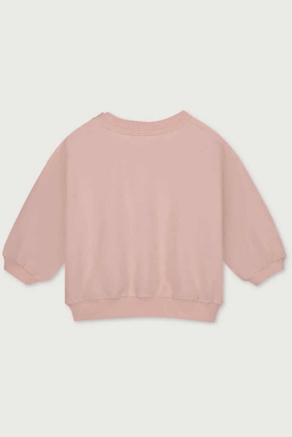 Gray Label | Baby Dropped Shoulder Sweater GOTS | Faded Pink
