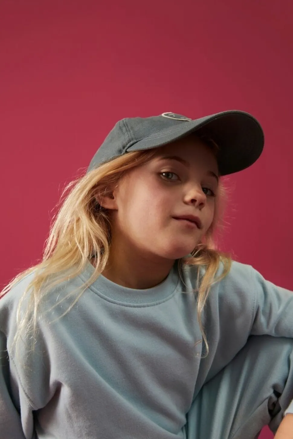 Gray Label | Baseball Cap GOTS | Blue Grey