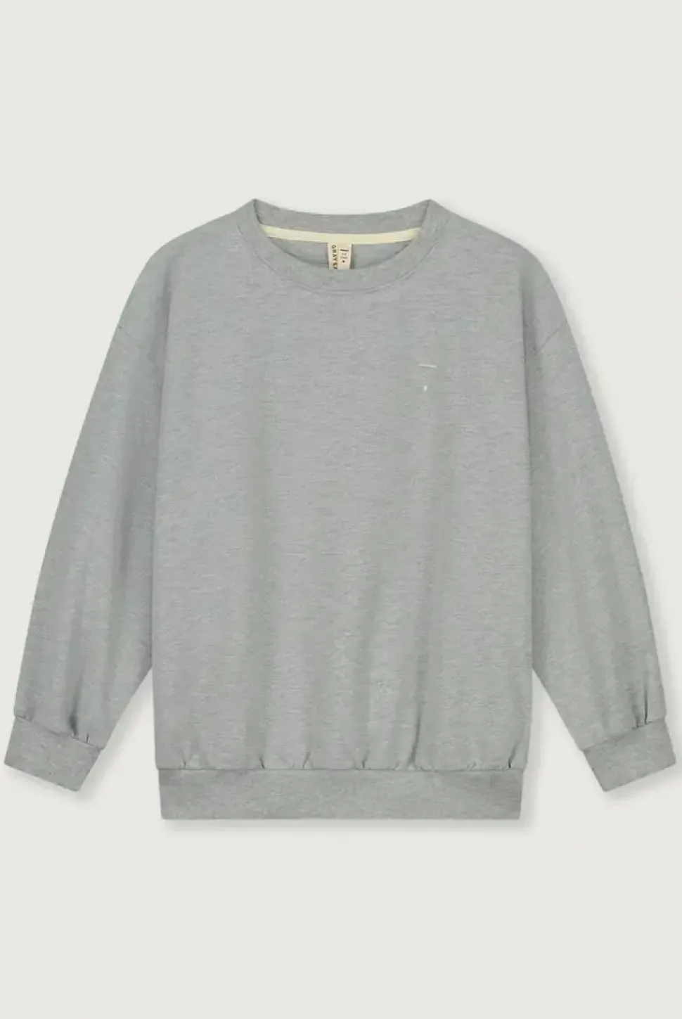 Gray Label | Dropped Shoulder Sweater GOTS | Grey Melange