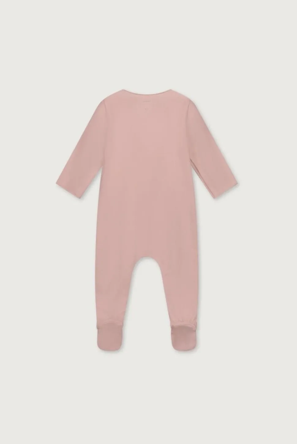 Gray Label | Newborn Suit with Snaps GOTS | Faded Pink