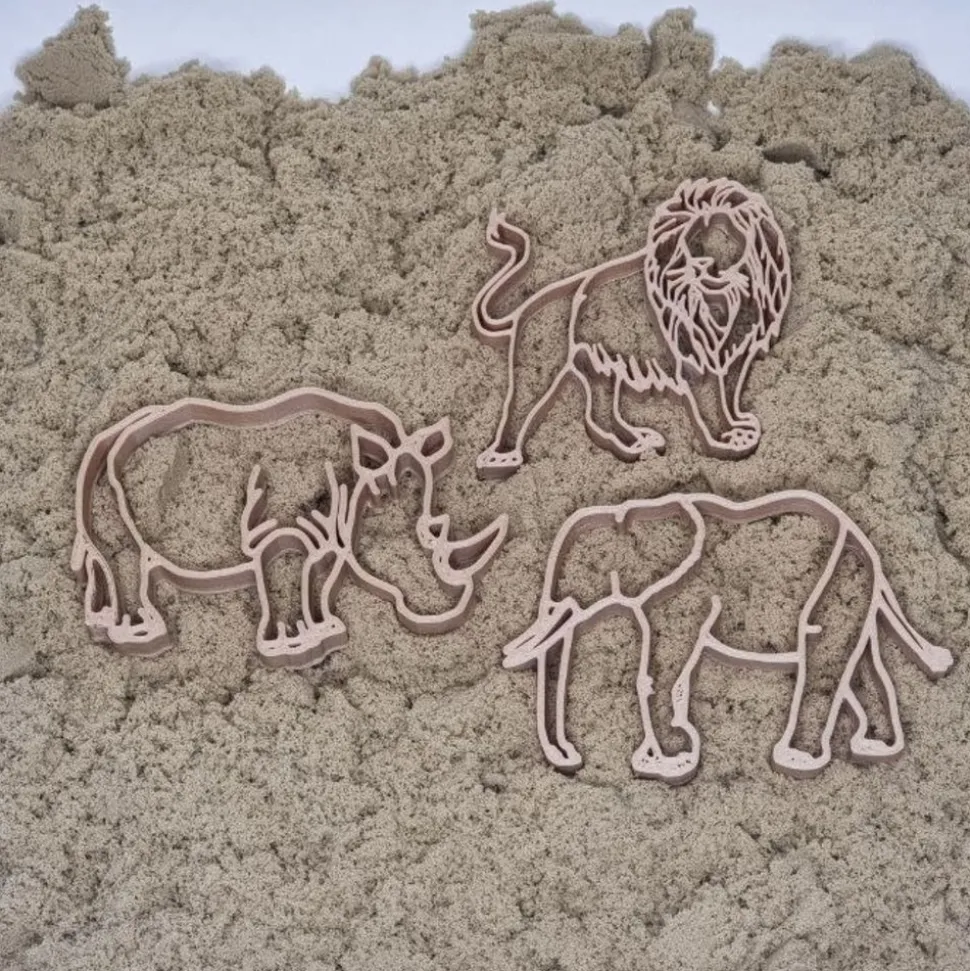 Grennn | Safari dieren uitsteker