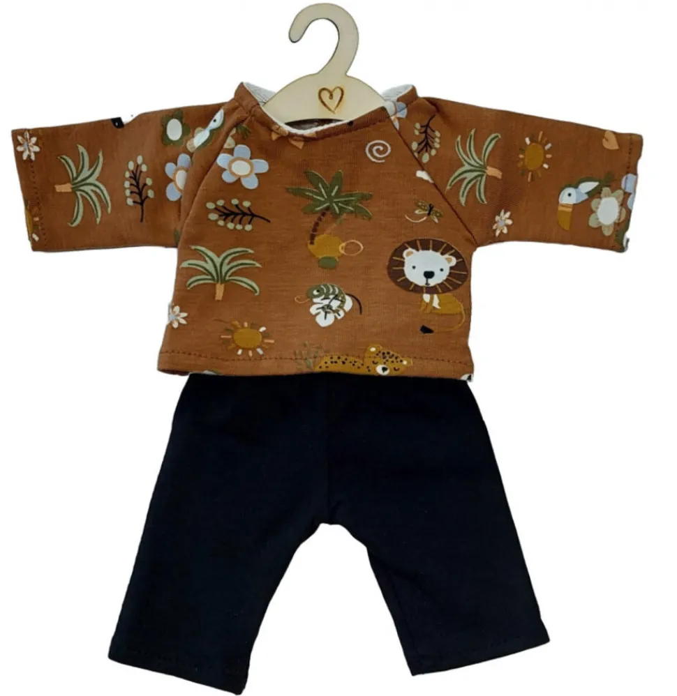 Hollie | Poppenbroek en -shirt safari