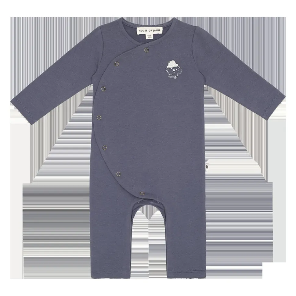 House of Jamie | Newborn Boys Babysuit | Stardust Blue
