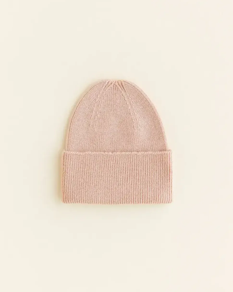 Hvid | Beanie Fonzie NEWBORN | Apricot