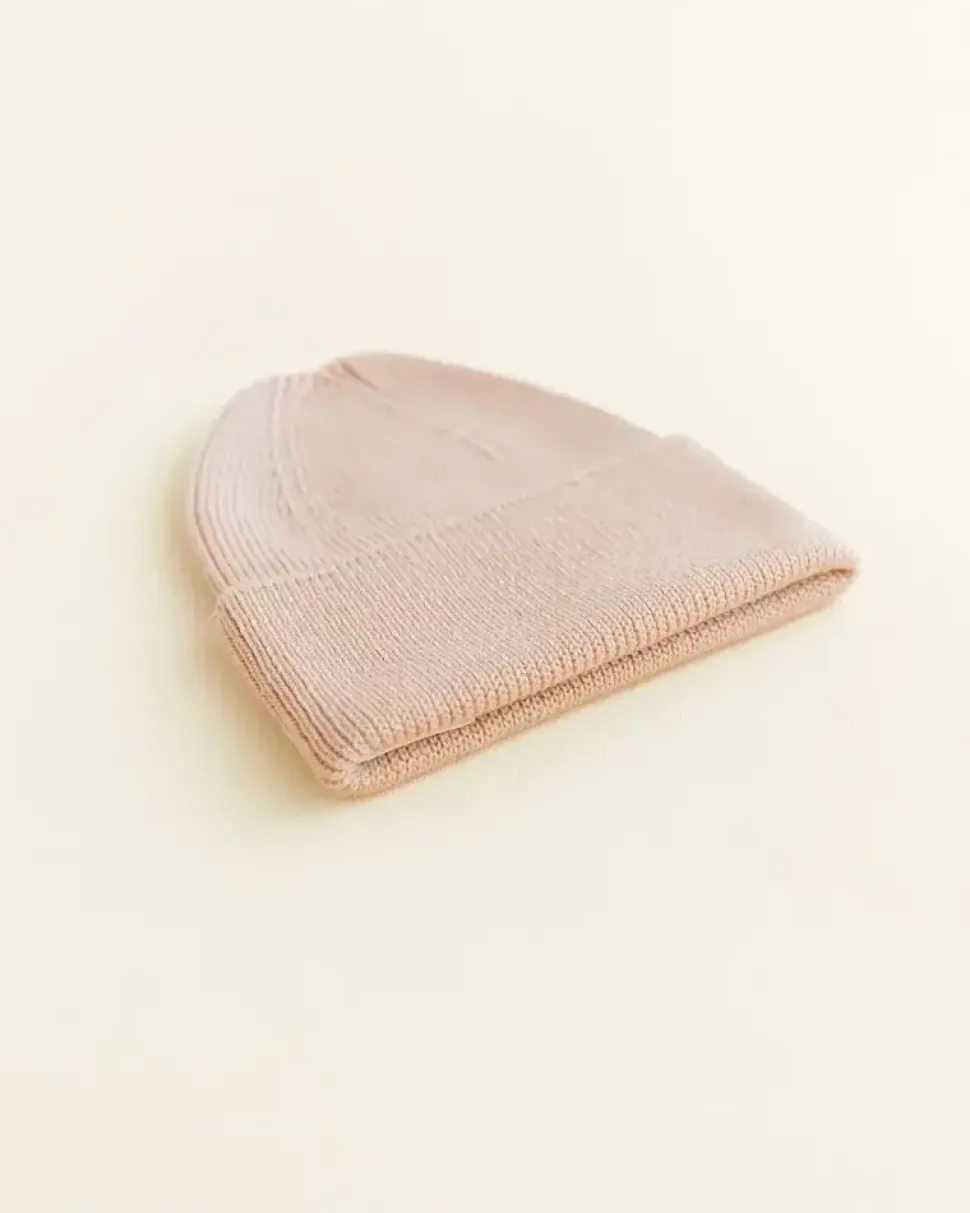 Hvid | Beanie Fonzie NEWBORN | Apricot