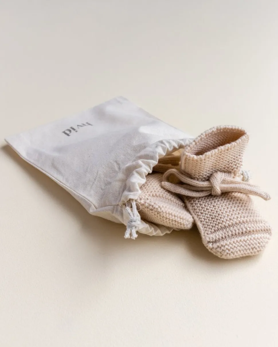 Hvid | Booties | Oat | 0 -9 months