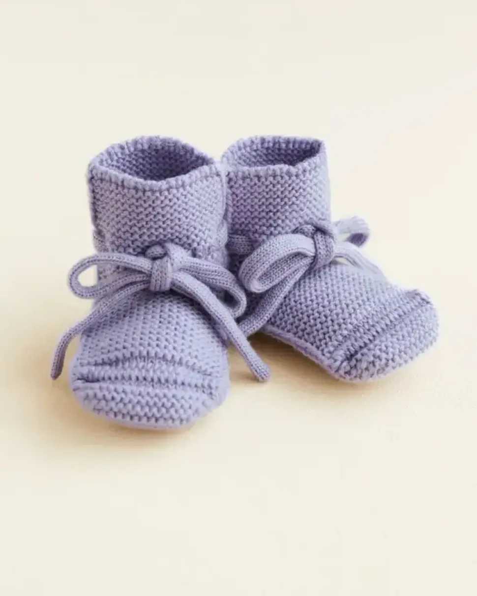 Hvid | Booties Lilac | 9-15 M