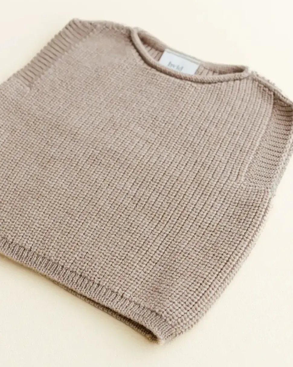 Hvid | Harvey vest | Sand