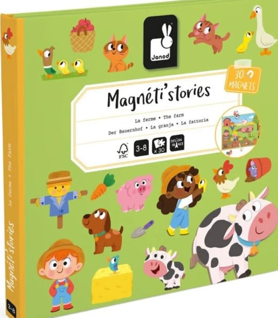 Janod | Magneti Stories | Boerderij dieren